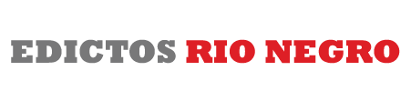 Publicar en Edictos Rio Negro